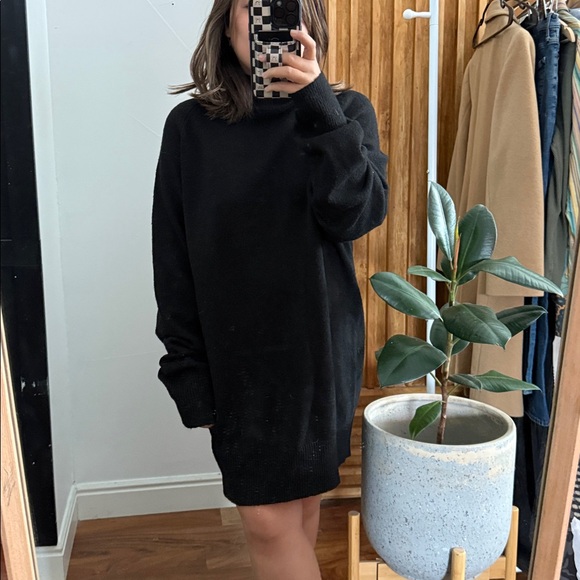 BOA Because of Alice Soft Brushed High Neck Jumper Dress. Size M NWT - Picture 4 of 9